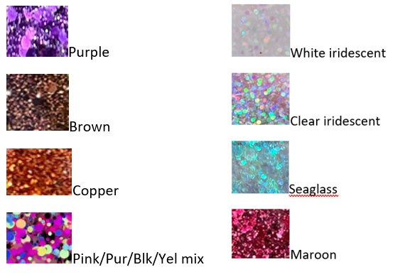 Glitter resin Tumbler nameplates for 30 oz tumbler - personalized nameplate for 30oz Brand name tumbler (Copy)