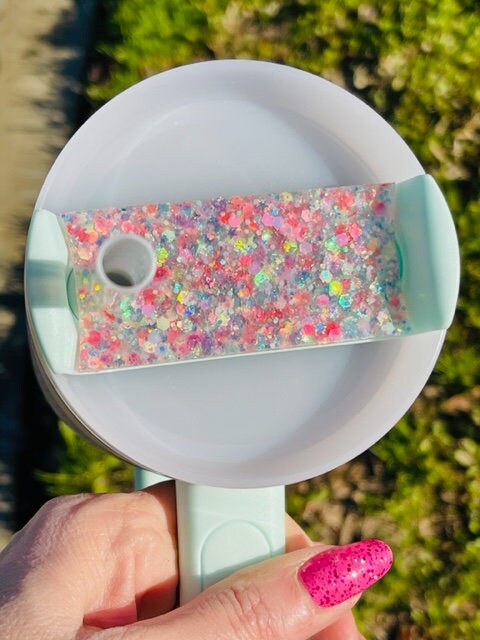 Glitter resin Tumbler nameplates for 30 oz tumbler - personalized nameplate for 30oz Brand name tumbler (Copy)