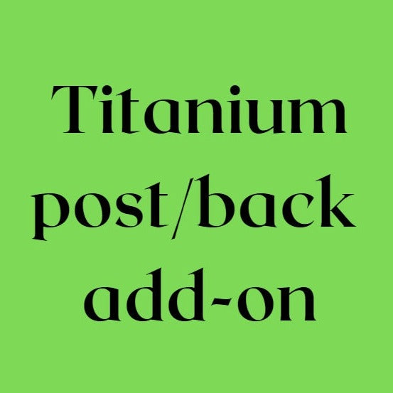 Titanium post add-on