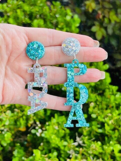 Precision Dance Academy earrings/Bag Charms